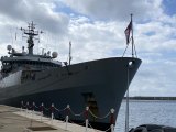 Arrival of HMS Echo